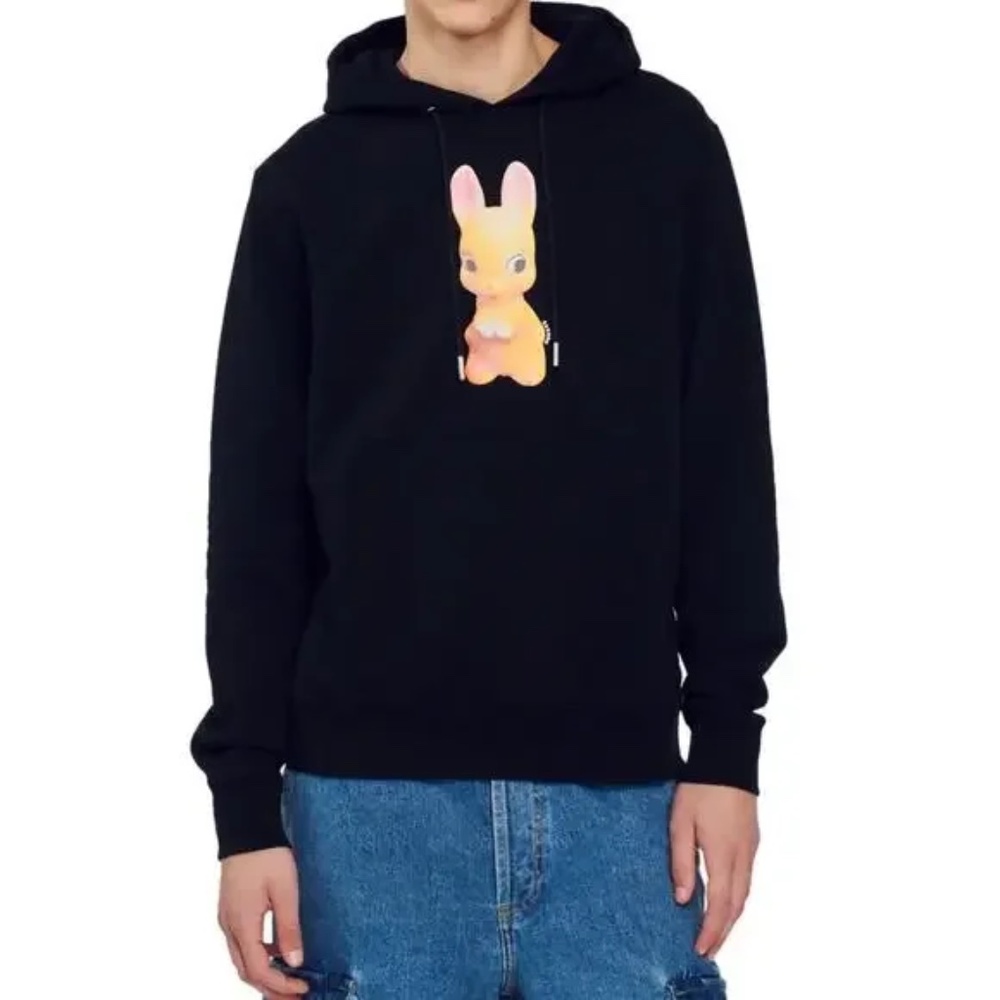 Sandro Retro Rabbit Hoodie NWT Small $340